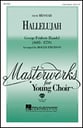 Hallelujah Three-Part Mixed choral sheet music cover